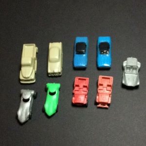 Vintage Plastic Cars Jeeps Truck HO Varney 9